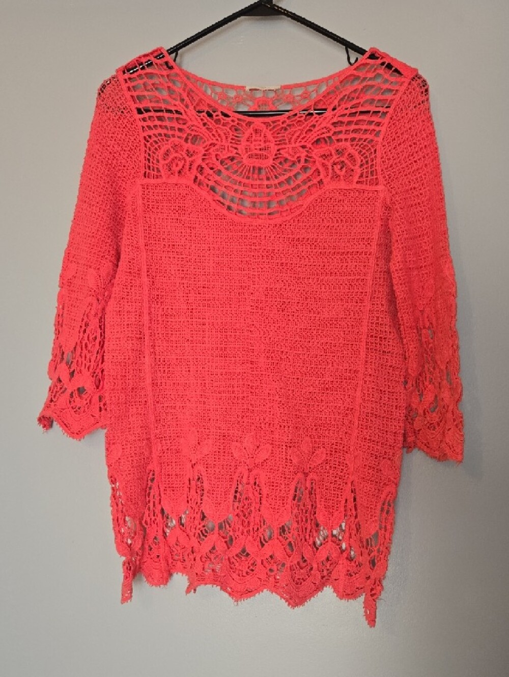 Crochet Top Pink